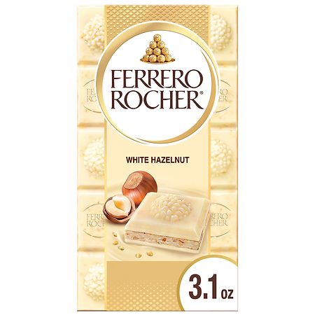 FERRERO ROCHER BAR WHITE HAZELNUT 3.1oz[JJNY]