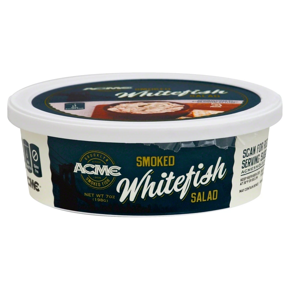 ACME SMOKED WHITE FISH SALAD 7oz