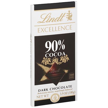 LINDT EXCELLENCE 90% COCOA 3.5oz[JJNY]