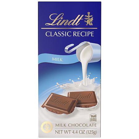 LINDT CLASSIC RECIPE MILK 4.4oz[JJNY]