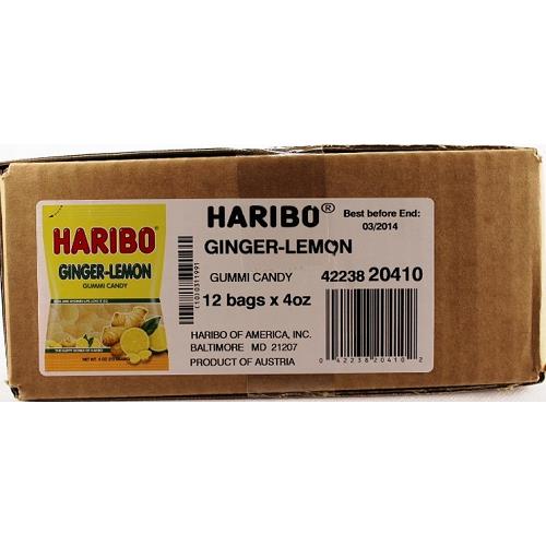 HARIBO GUMMY GINGER LEMON 4oz[NYF]