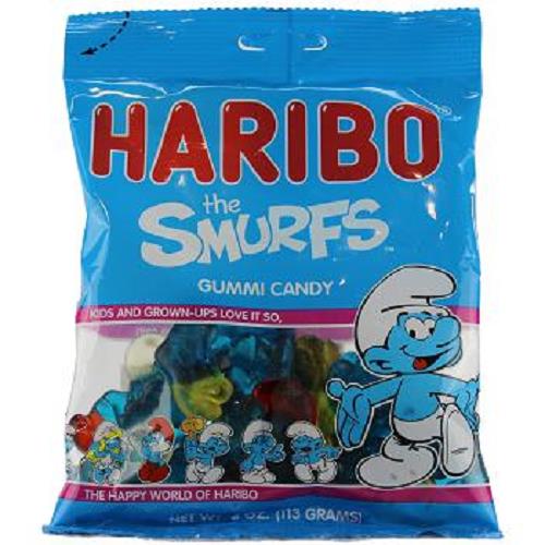 HARIBO GUMMY THE SMURFS 4oz