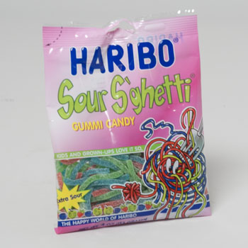 HARIBO SOUR SQHETTI 4oz