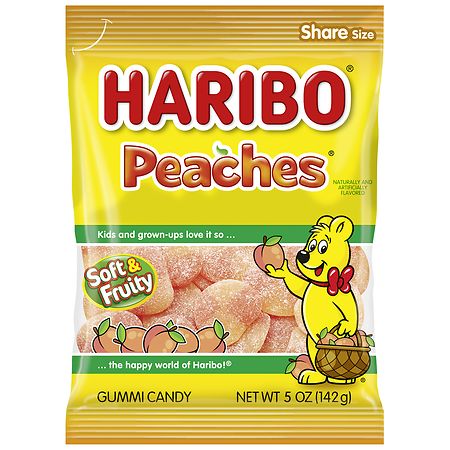 HARIBO GUMMY PEACHES 5oz[JJNY]