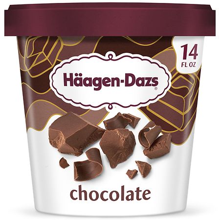 HAAGENDAZS ICE CREAM CHOCOLATE 14oz