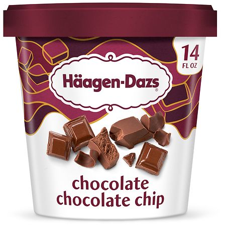 HAAGENDAZS ICE CREAM CHOCOLATE CHOCOLATE CHIP 14oz