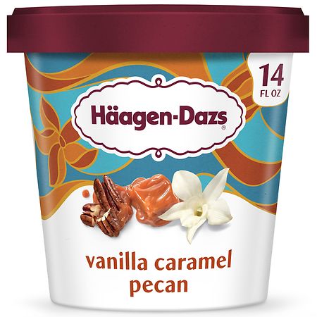 HAAGENDAZS VANILLA CARAMEL PECAN 14oz