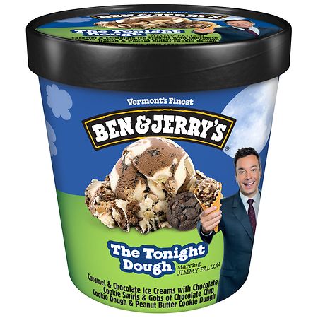 BEN&JERRY'S ICE CREAM THE TONIGHT DOUGH 1pt