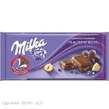 MILKA CHOCOLATE RAISIN & NUT 100G