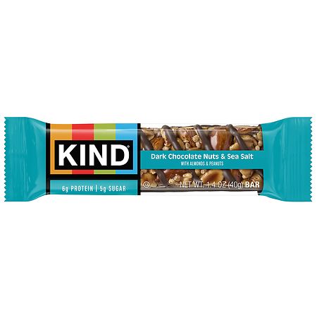 KIND PROTEIN BAR 6gm DARK CHOCOLATE NUTS & SEA SALT 1.4oz[MARCH]