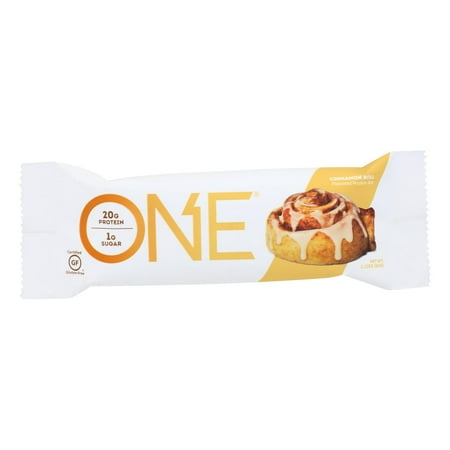 ONE PROTEIN BAR 20GM CINNAMON ROLL 2.12oz