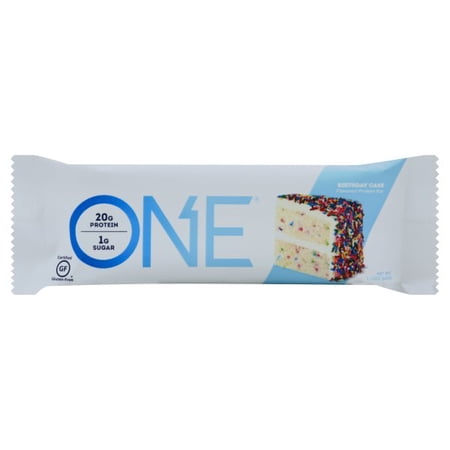 ONE PROTEIN BAR 20GM BIRTHDAY CAKE 2.12oz[MARCH]