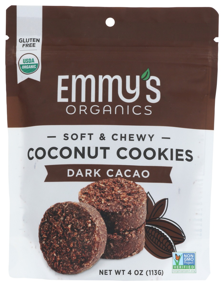 EMMY'S ORGANICS COCO COOKIES DARK COCOA 4oz[KEHE]