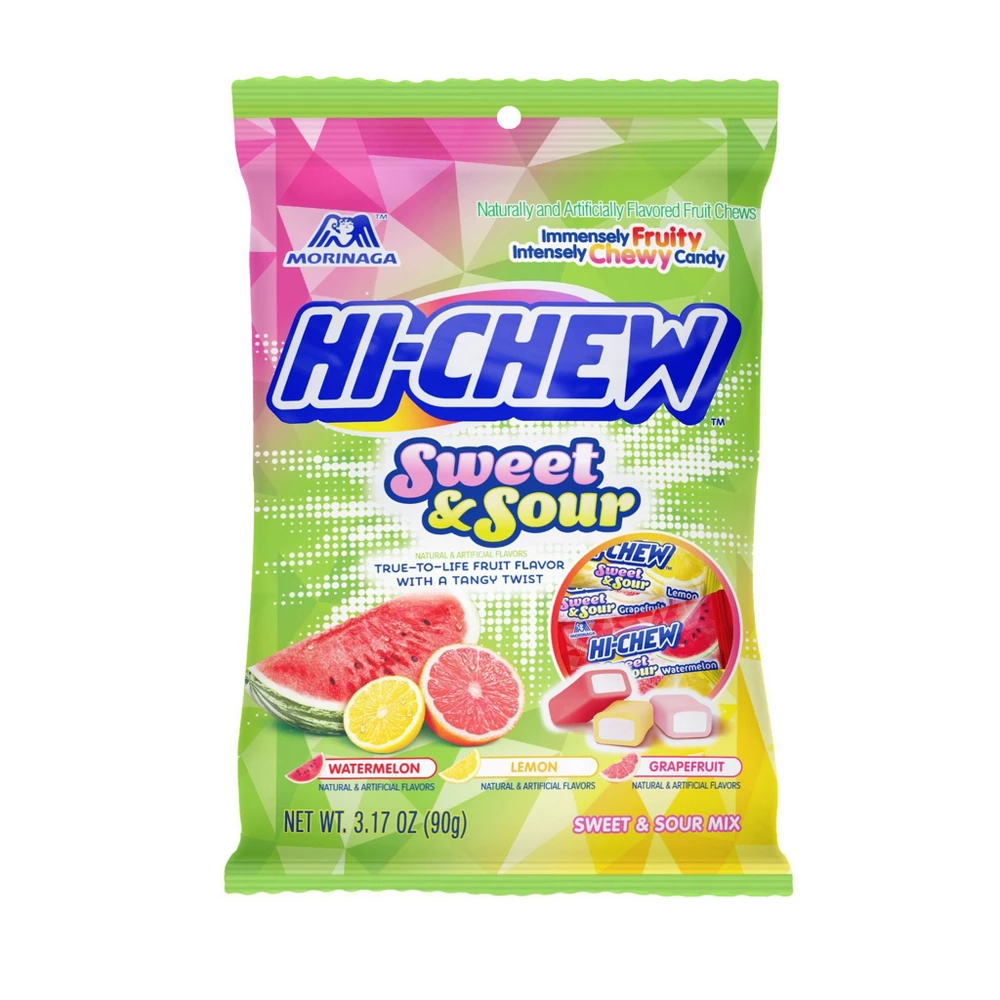HI CHEW FRUITY CHEWY SWEET & SOUR 3.17oz