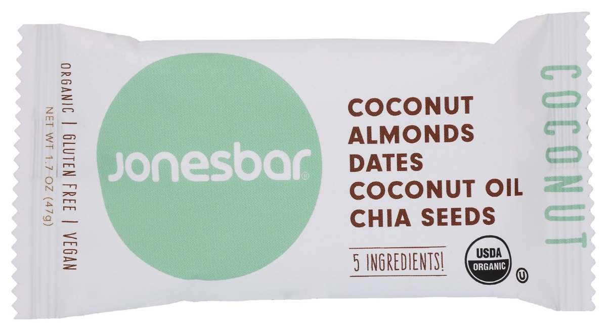 JONESBAR ORGANIC COCONUT ALMOND 1.7oz[KEHE]
