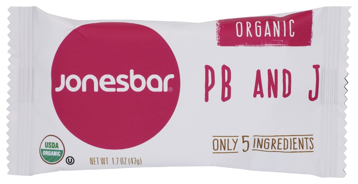 JONESBAR ORGANIC PB & J 1.7oz[KEHE]